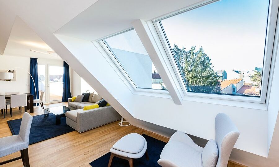 Moderne Dachgeschosswohnung | Interior Design Vienna Innenarchitekt Wien